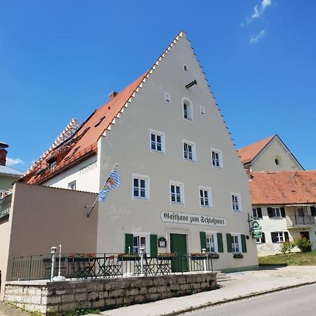 Gasthaus Zum Schlosswirt Dietfurt Buitenkant foto